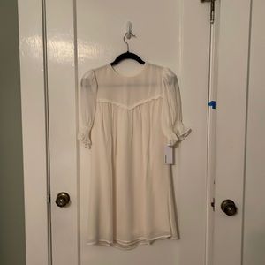 NEW WITH TAGS - Reformation - Conrad dress - size 4 - Ivory